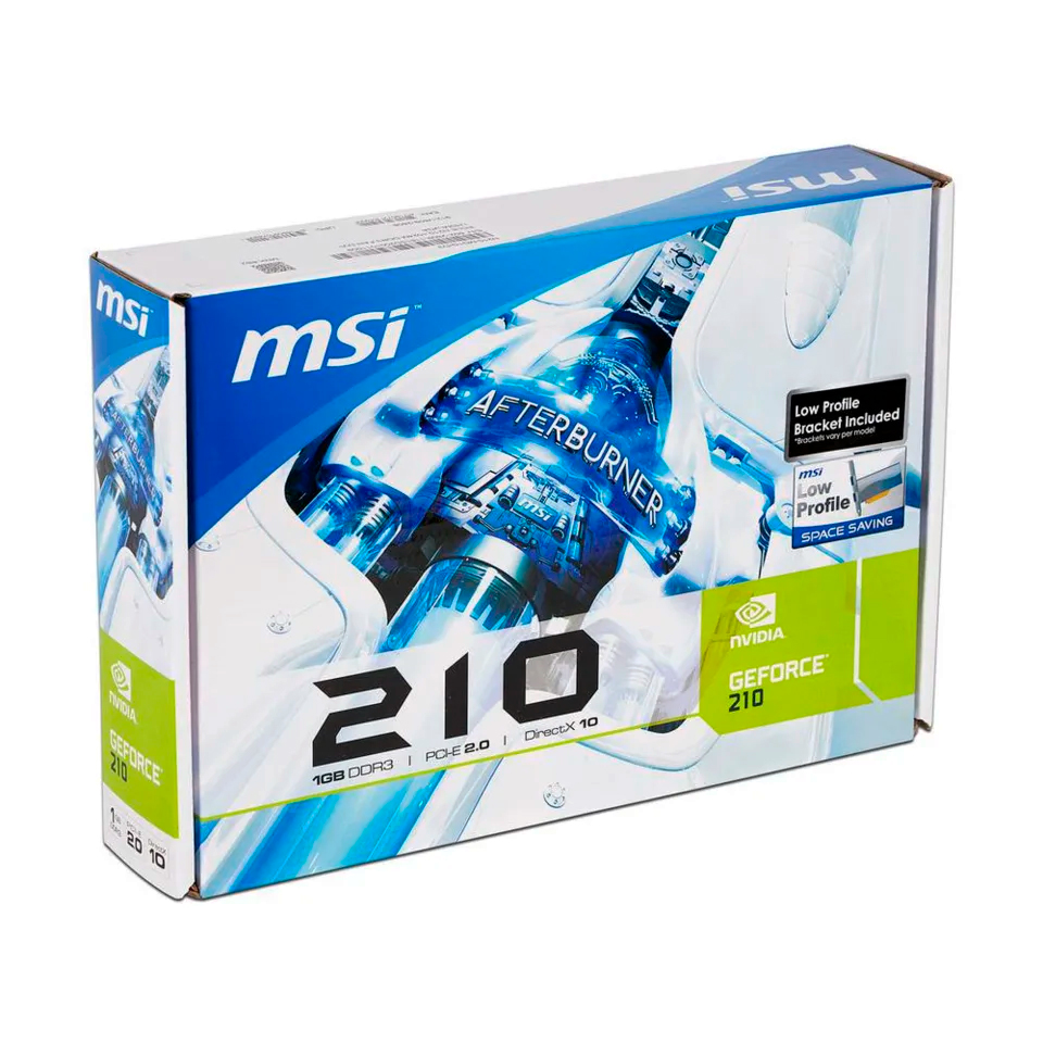 Tarjeta De Video MSI NVIDIA GeForce 210 1GB GDDR3 HDMI PCI E 2 0